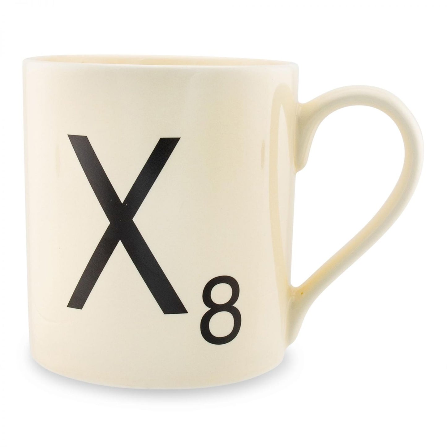 Scrabble Coffee Mug - Choose Your Letters Letter X