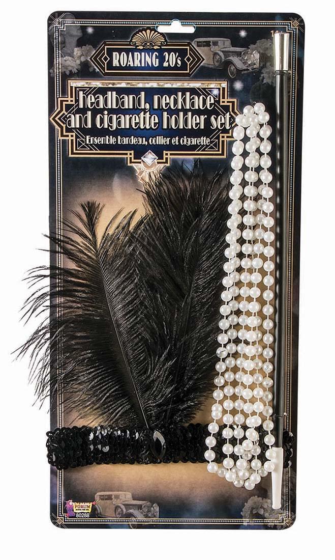 Flapper Women's Costume Set, One Size