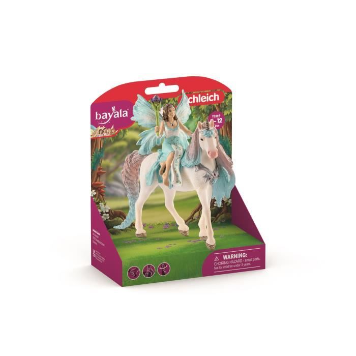 Schleich - Fée Eyela with princess unicorn - 70569