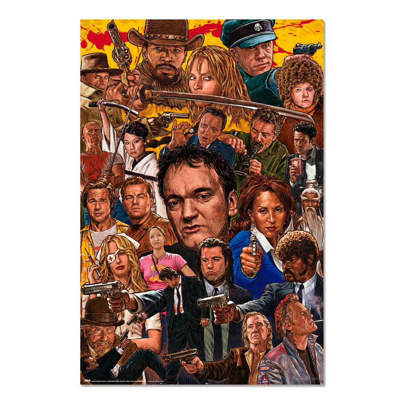 Quentin Tarantino films poster