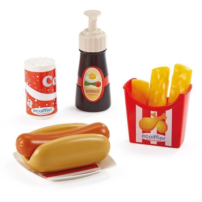 Hot dog box - ECOIFFIER - 2423 - A menu worthy of a fast food restaurant