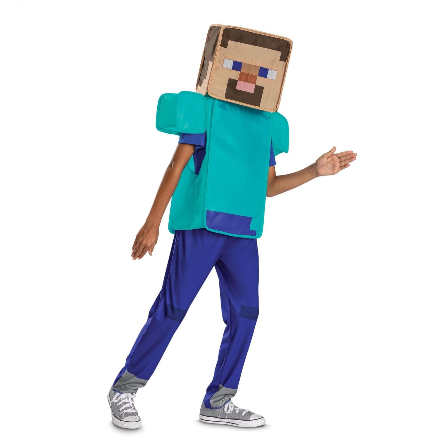 Minecraft Steve Pop Out Child Costume | Small 4-6