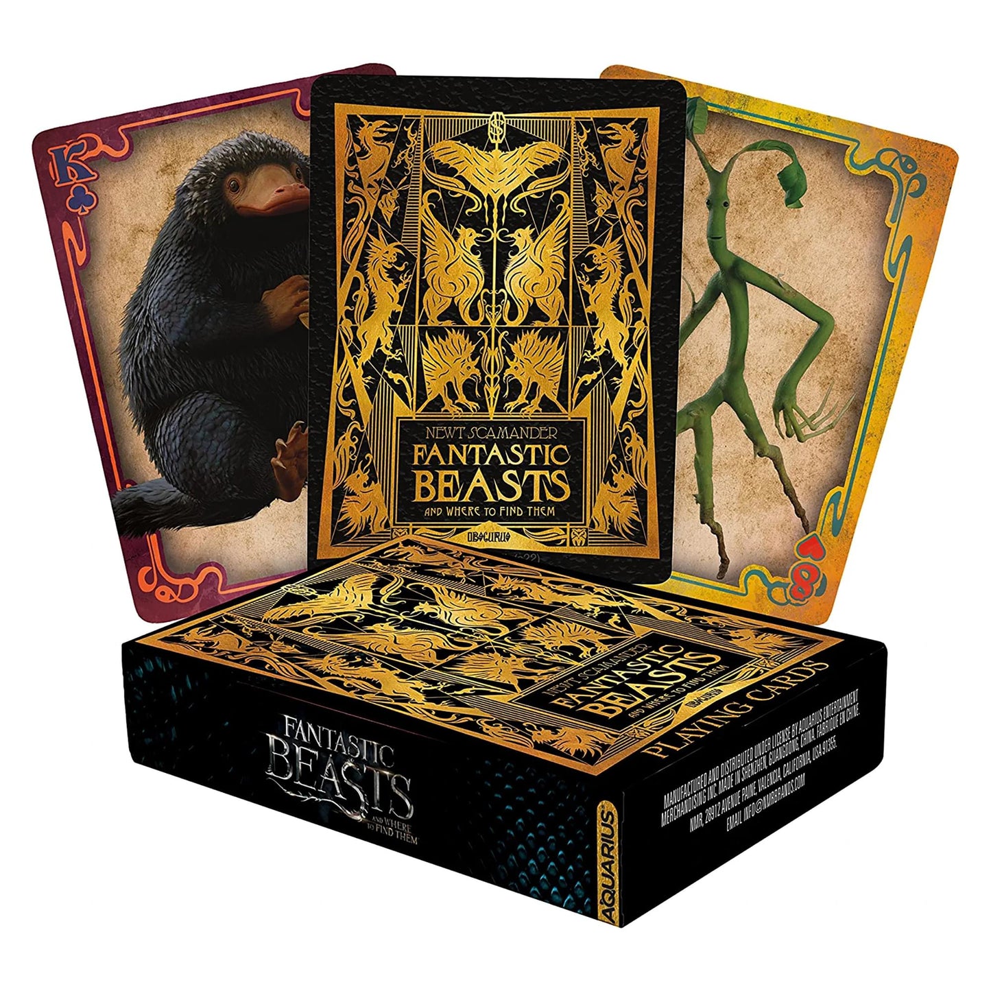 Fantastic Beasts Playing Cards