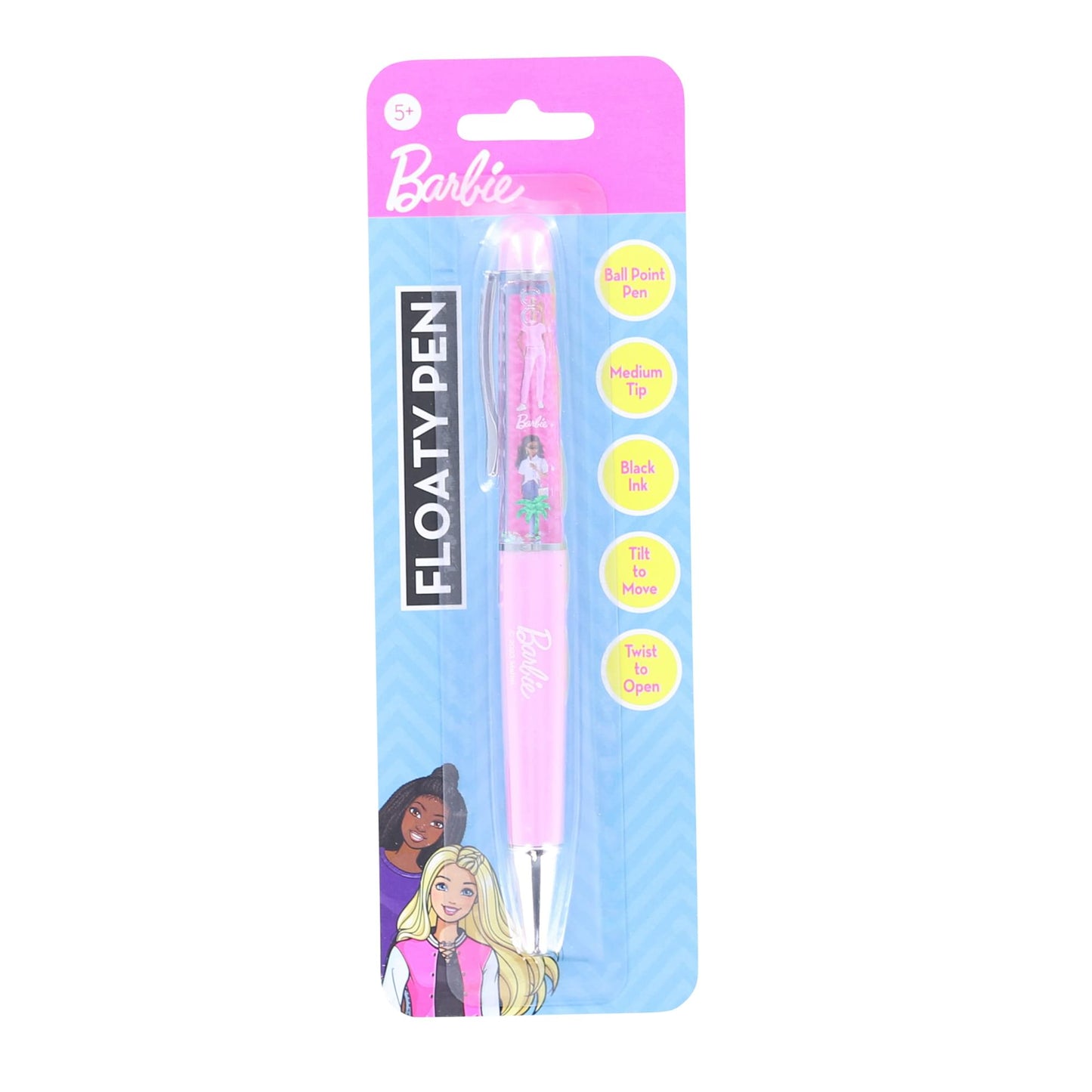 Barbie Black Ink Floaty Pen