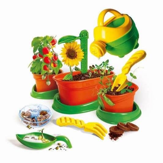 CLEMENTONI - Apprentice botanists - Scientific box - Discover the world of botany - Gardening tools - From 5 years old