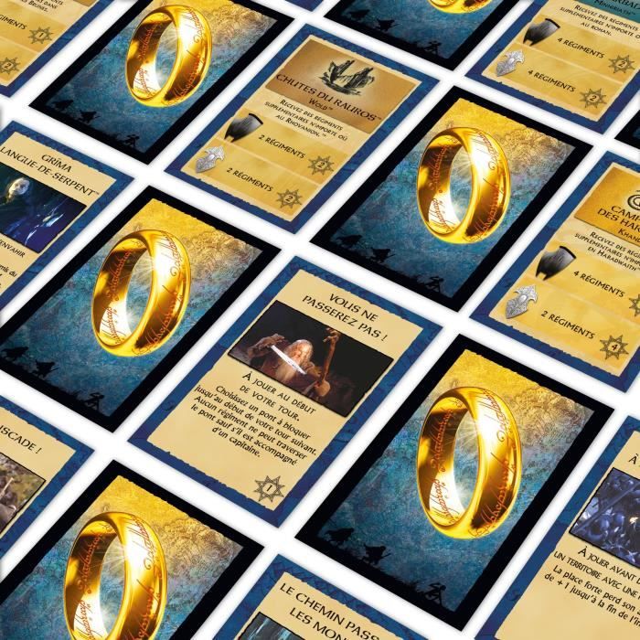 Risk The Lord of the Rings - Conquest of the territories in Middle-earth, Board game - WINNING MOVES