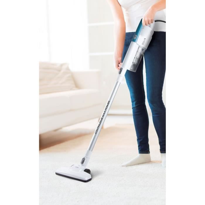 Domo do237SV - Willed broom vacuum cleaner - 450W - Push reservoir 0.45L - Removable filters - Hand vacuum cleaner