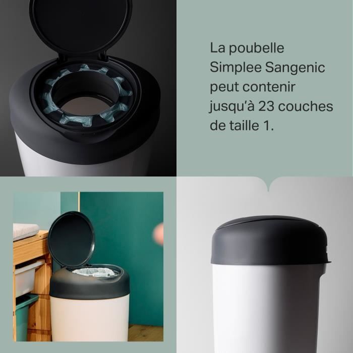 TOMMEE TIPPEE Sangenic Starter Pack SIMPLEE - 1 tray + 6 refills