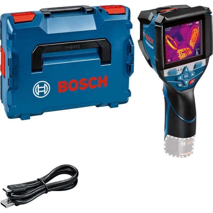 Bosch Professional GTC 600 C thermal imaging camera without battery, L-Boxx shims, USB-C cable, in L-Boxx - 0601083508