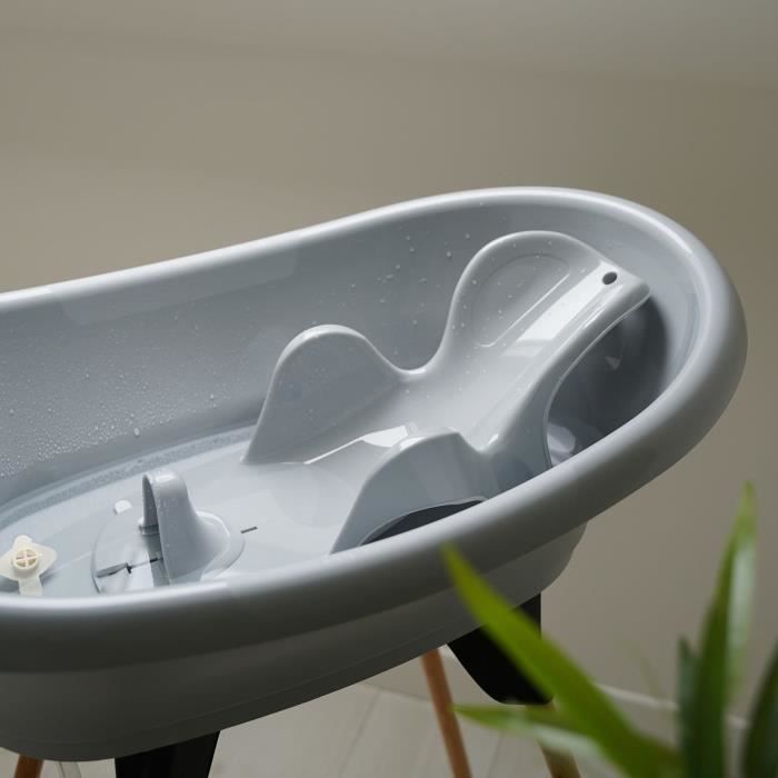 THERMOBABY Transat de Bain Daphne - Blanc muguet