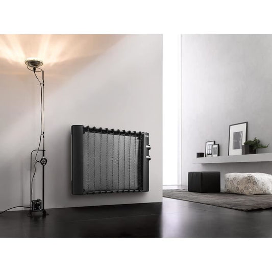 DELONGHI HMP 1000 watts Mobile electric radiant panel - 2 powers - Room thermostat