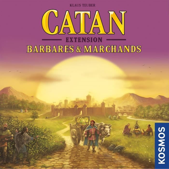 Catan - Expansion: Barbarians & Merchants - Board Game - From 10 years