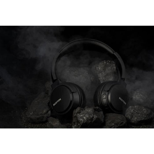 Wireless On-Ear Headphones - Buxton - BHP 7300 BLACK
