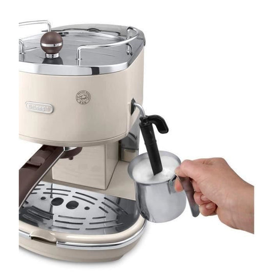 DELONGHI ECOV 310.BG Classic espresso machine Icona Vintage - Beige