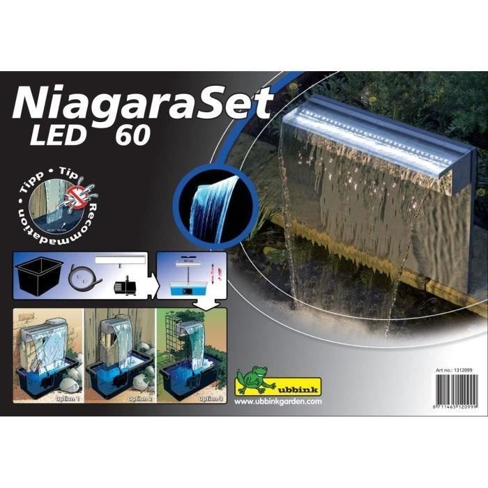 UBBINK NIAGARA 60 LED water blade kit