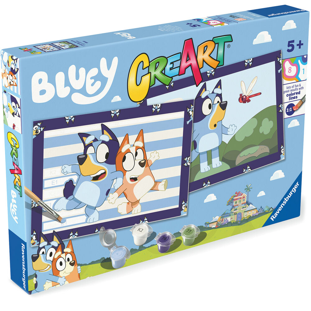 Bluey CreArt Painting kit