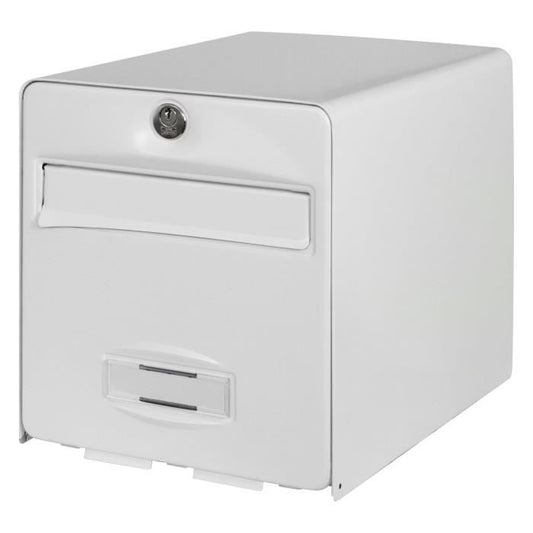 Burg Wachter Balthazar Galvanized Steel Balthazar Box - 1 Door - White