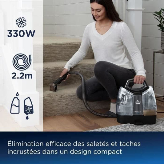 Bissell spot clean plus 3724n - Detach, clean and aspire - light and compact - Tube 2.20m