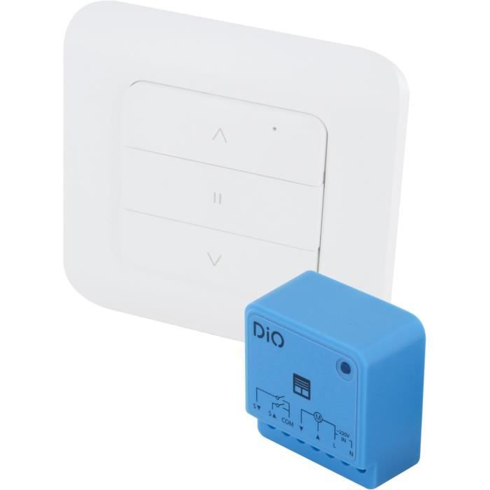 Shutter switch kit + shutter module - DIO CONNECTED HOME - DiO (433Mhz/ZB/BLE)