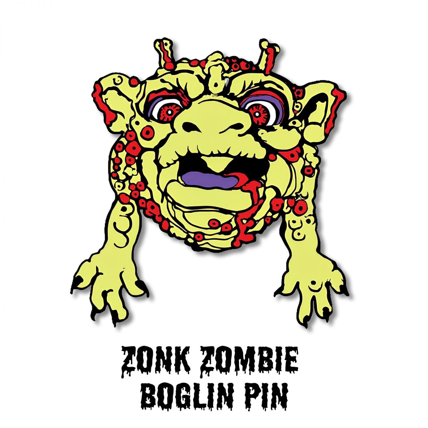 Boglins Zonk Zombie Enamel Collectible Pin