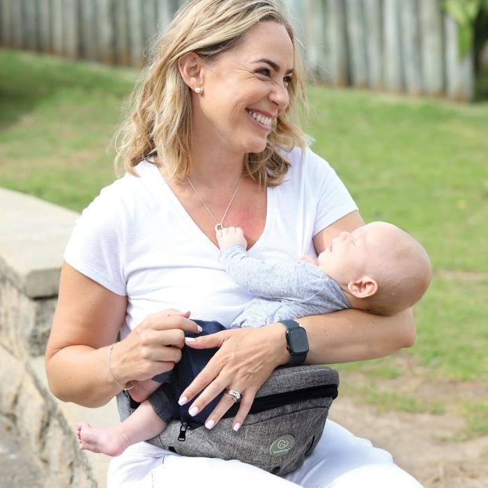 Baby Carrier - Hip Seat - DREAMBABY - Up & Go - Grey