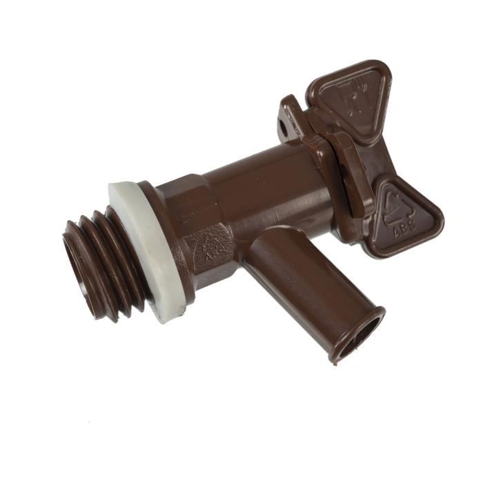 Barrel-shaped water collector - NATURE - Rotomoulded PE - 50 litres - Accessories included