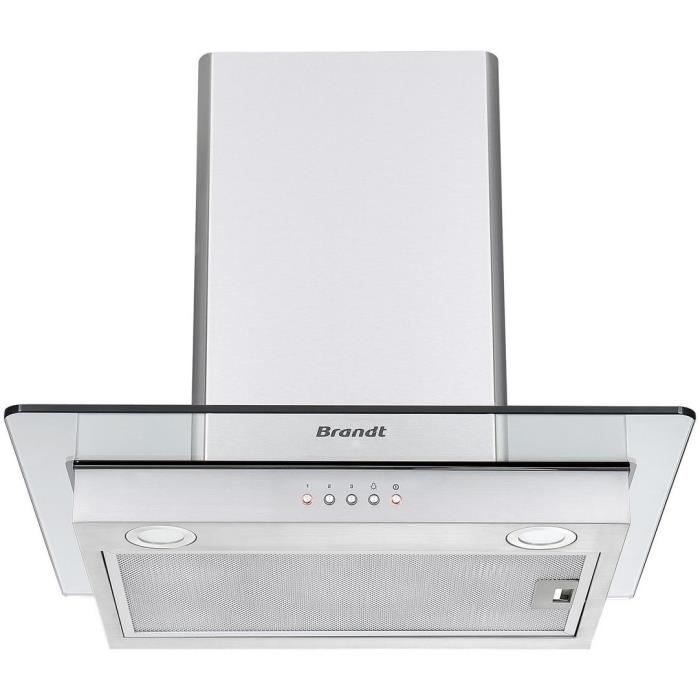 BRANDT DECOR HOOD - BHB1644IX - 60CM