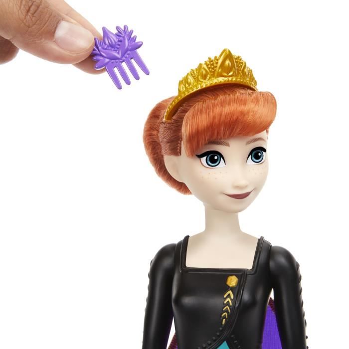 Spin & Reveal Frozen-Anna- Mattel Disney Surprise Doll HXD27
