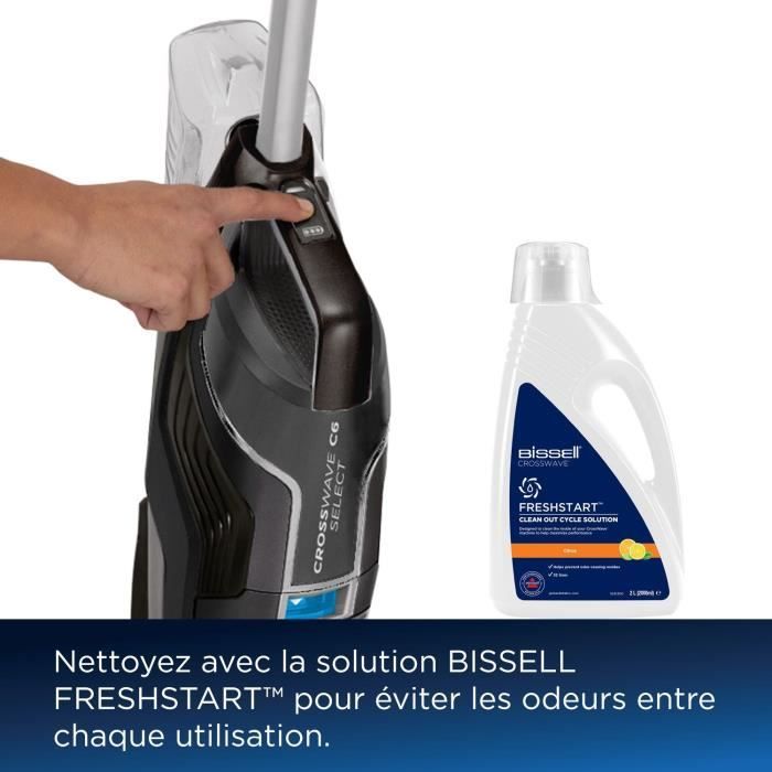 Bissell B3569N Crosswave C6 Select Cordless - Wireless broom vacuum cleaner 3 in 1