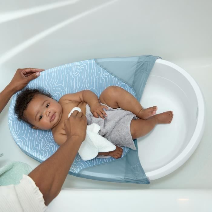 3-in-1 baby bathtub - INGENUITY - Compact - Expandable - 3 modes of use - Easy to clean