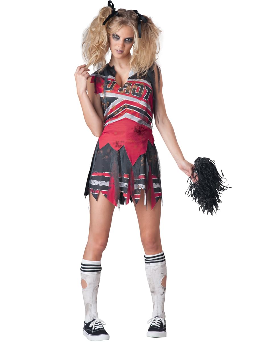 Spiritless Zombie Cheerleader Costume Adult Large