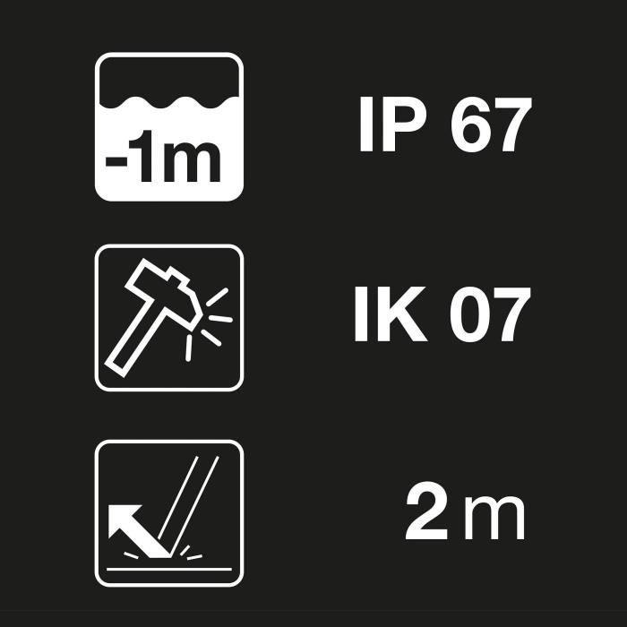 Waterproof headlamp - PETZL - ARIA 1 - 350 lumens - 3 AAA/LR03 batteries included - Black