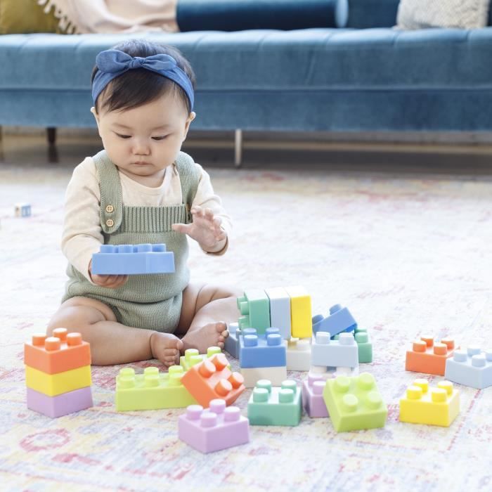 My First INFANTINO Soft Bricks - 25 pieces