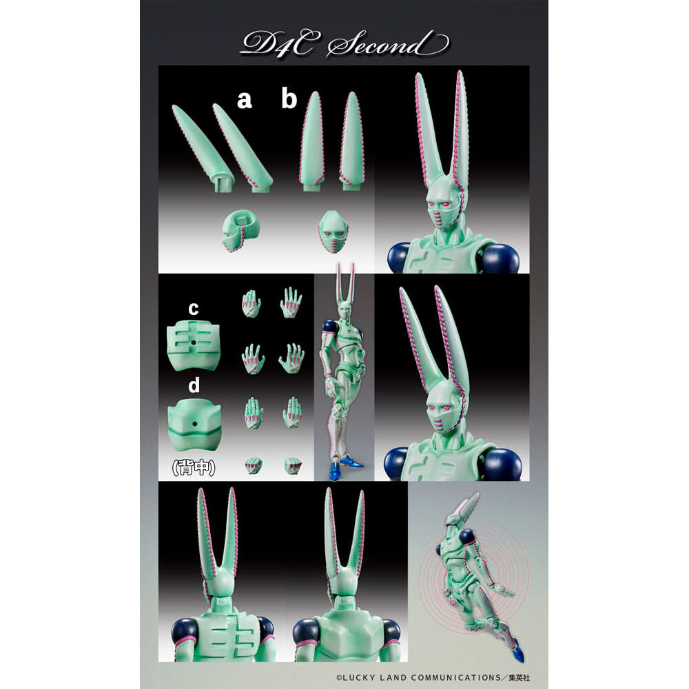 Jojos Bizarre Adventure Part 7 D4C Chozokado figure 20cm