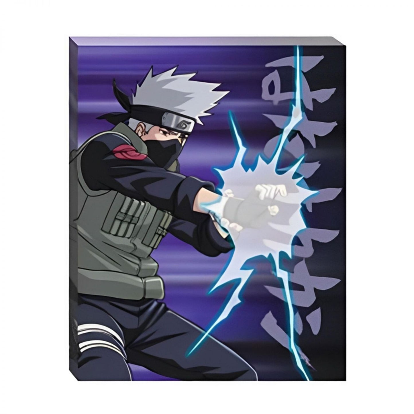 Naruto Shippuden Kakashi Chidori 20"x16" Light-Up Canvas Wall Art