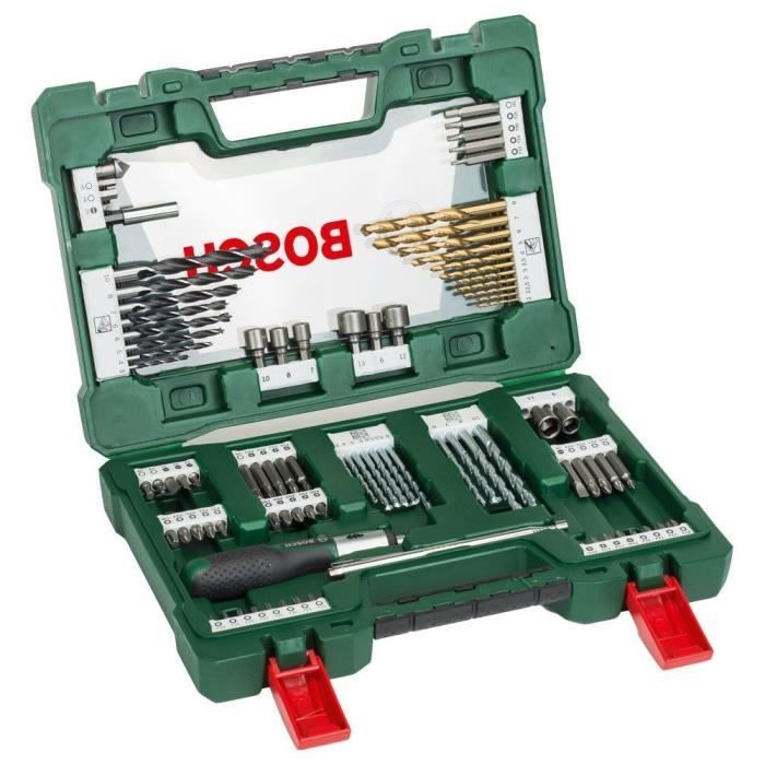 Accessories box for drilling and V -Line screwing (91 pcs) - Bosch