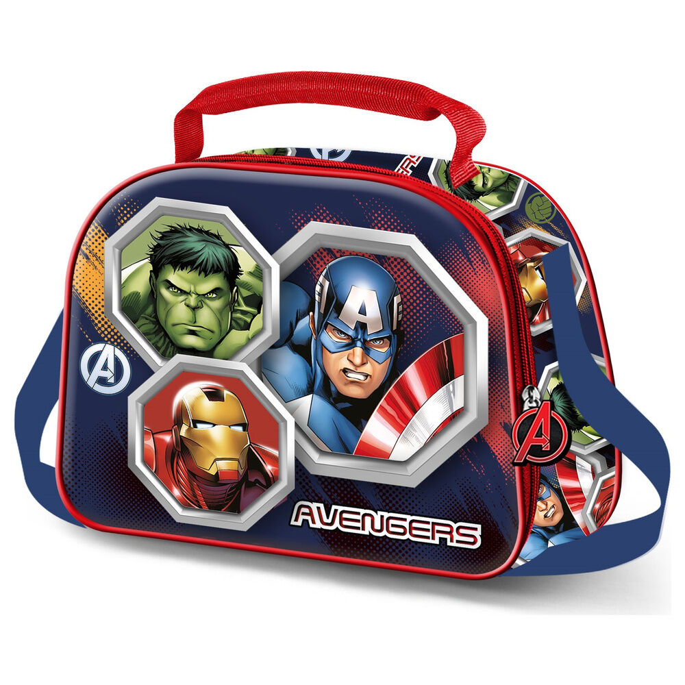 Marvel Avengers Assemble 3D lunch bag