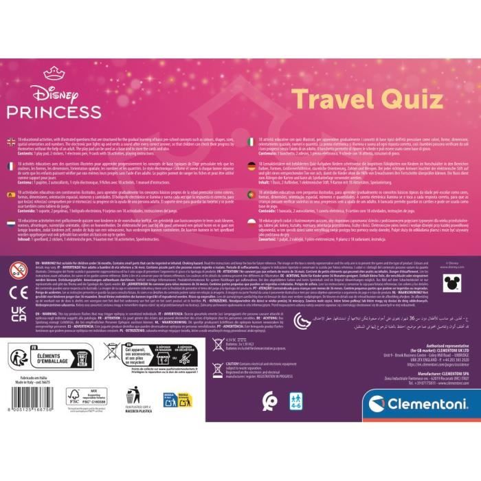 CLEMENTONI - Educational desk - Princess