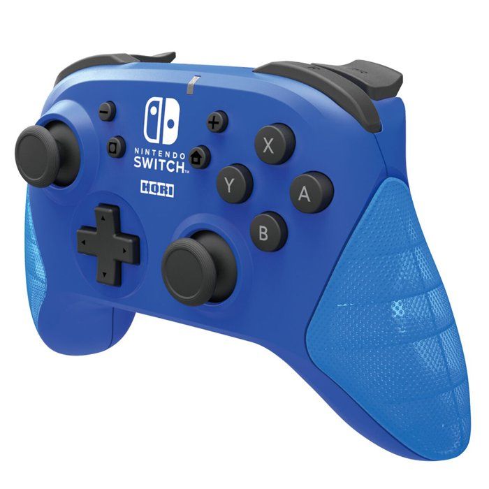 Gamepad - HORI - Nintendo Switch - 15h battery life - Blue