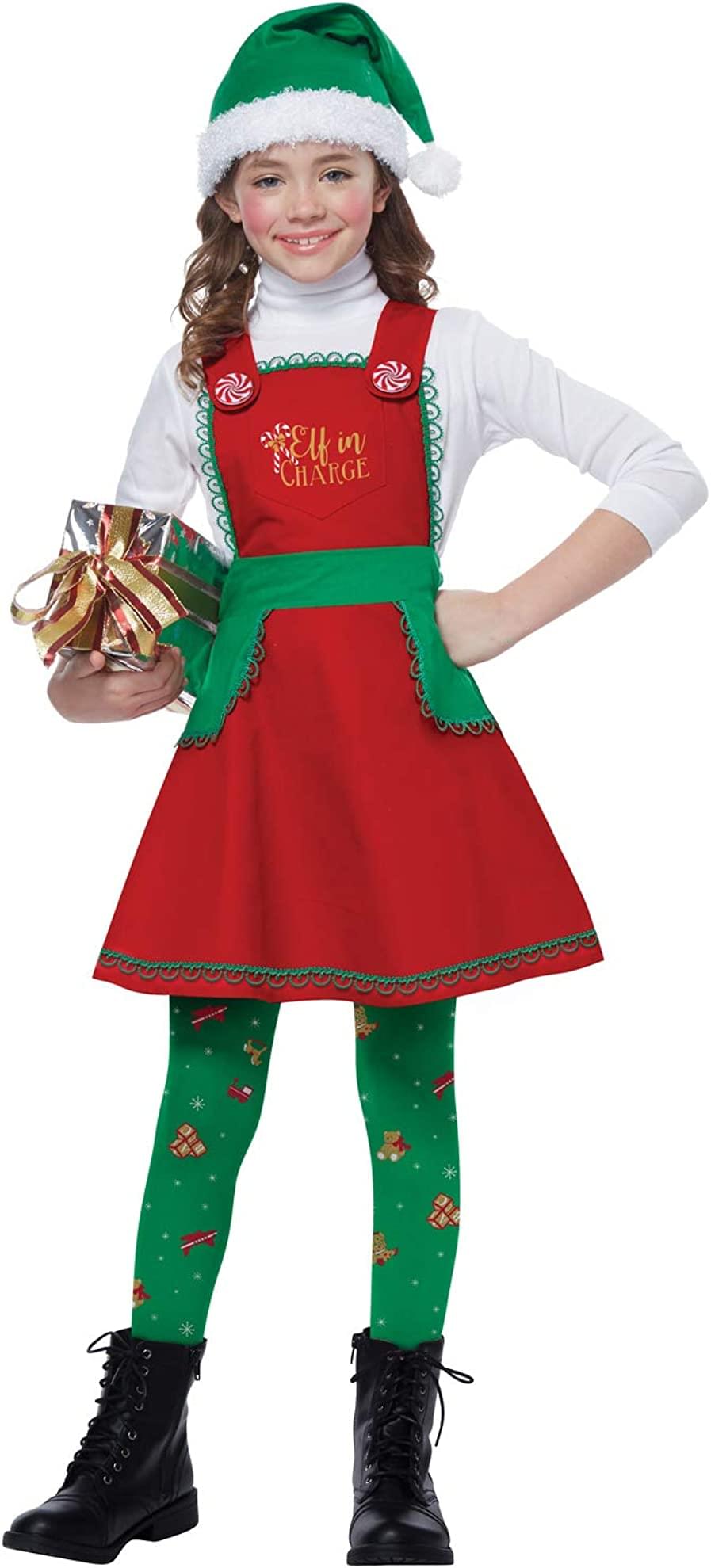 Elf In Charge Child Costume | Large/X-Large