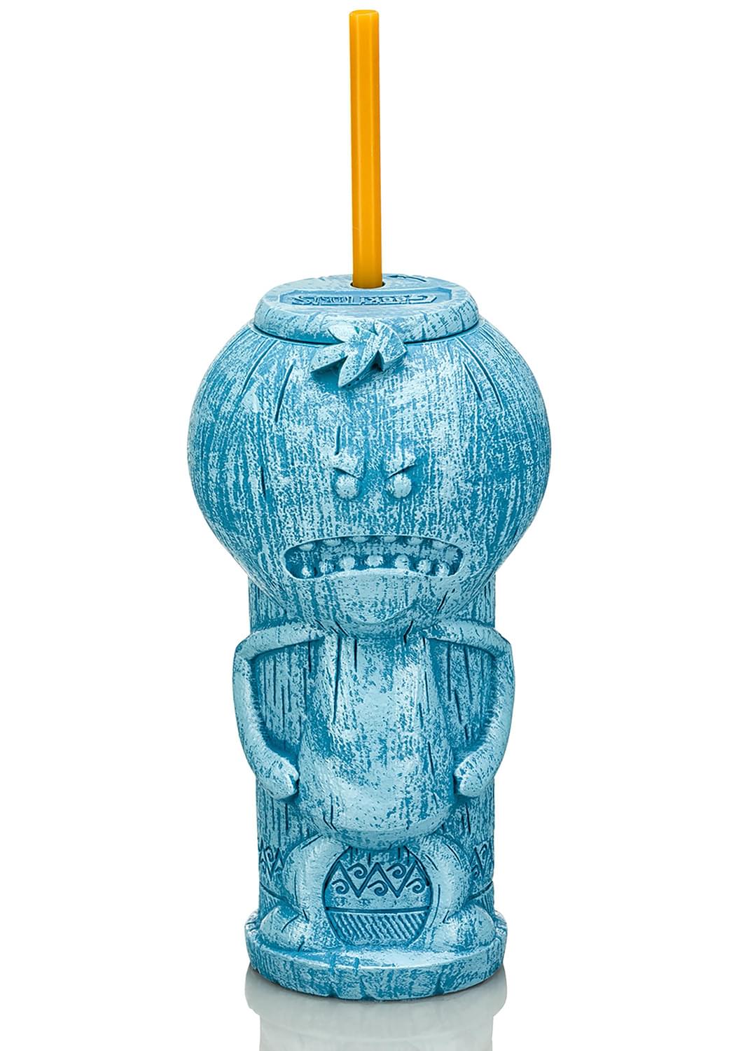 Geeki Tikis Rick and Morty Mr. Meeseeks Plastic Tumbler | Holds 23 Ounces