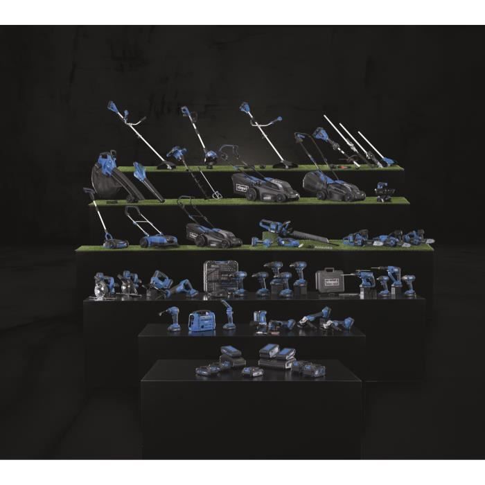 20V 2Ah Li-ion battery - 20V IXES SCHEPPACH SBP2.0 - Universal battery for the Scheppach 20V IXES range