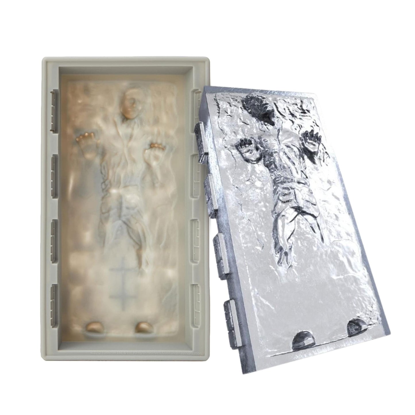 Star Wars Han Solo In Carbonite Deluxe Large Size Silicone Ice Tray