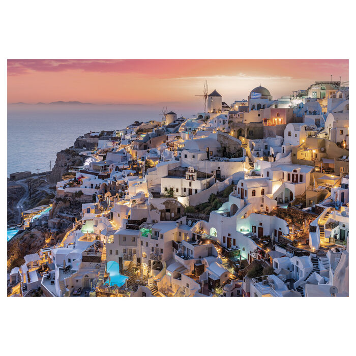 Shades of Santorini puzzle 1000pcs