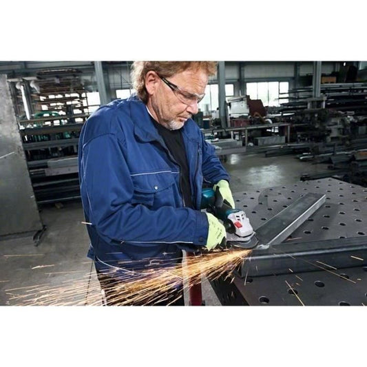 BOSCH PROFESSIONAL GWS 18V-10 angle grinder + 2 5.0Ah batteries + a GAL 1880 charger + L-BOXX