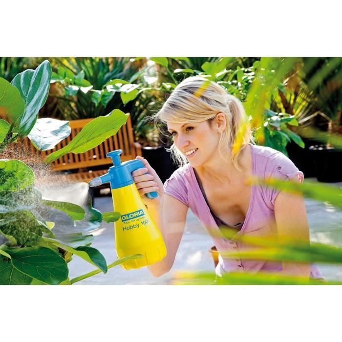 GLORIA Gloria hand sprayer - Model Hobby 100 - Adjustable nozzle, polyethylene tank - 1L for a pressure of 3 bars