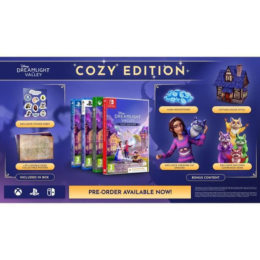 Disney Dreamlight Valley Cozy Edition - Nintendo Switch Game (Code In A Box)