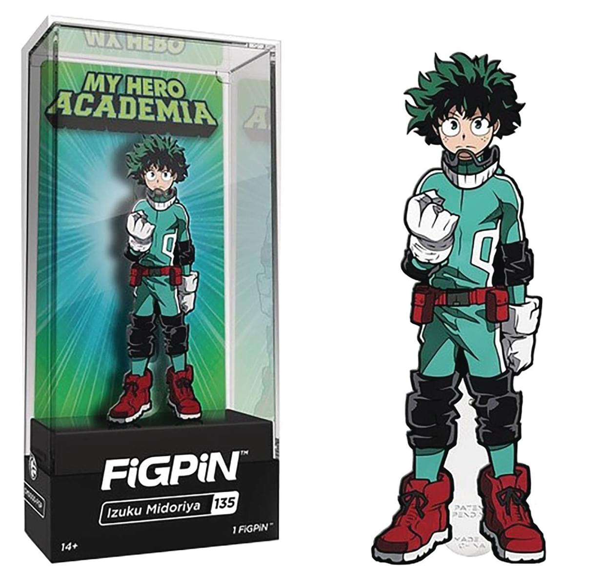 My Hero Acadamia 3 Inch Collectible Enamel FiGPiN - Izuku Midoriya
