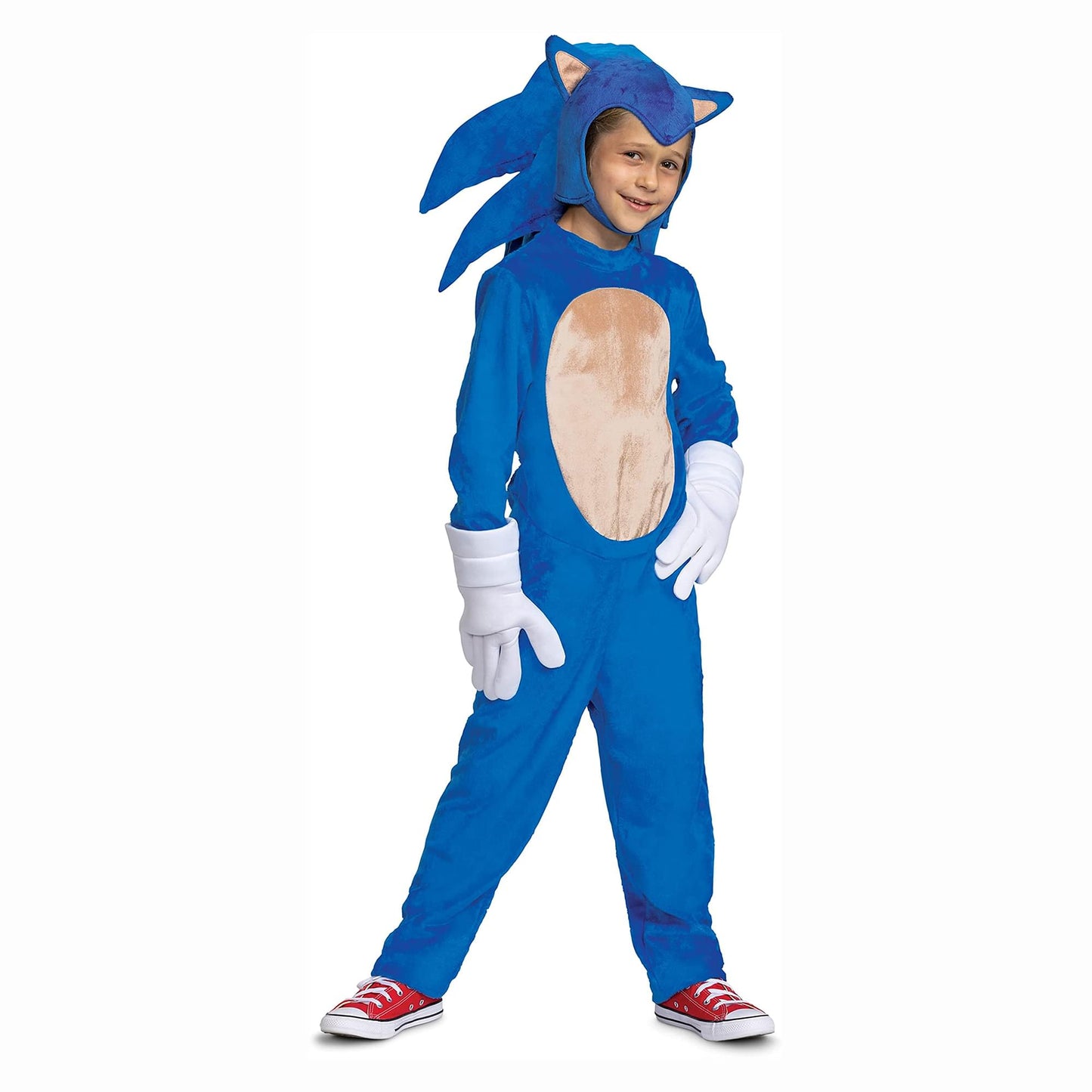 Sonic Movie Deluxe Boys Costume | Large 10-12