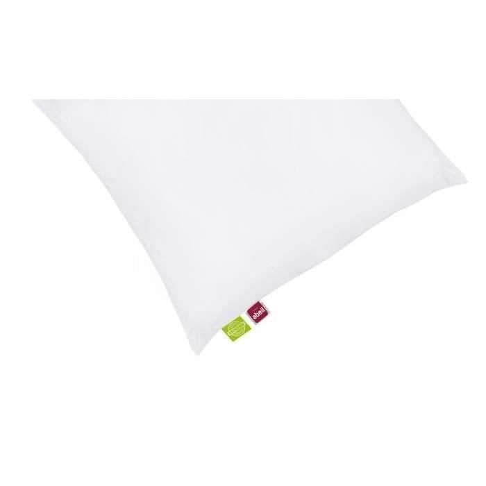 ABEIL Set of 2 Organic Comfort Pillows - 60 x 60 cm - White